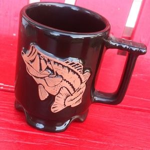 Frankoma Pottery Fish Coffee Cup
